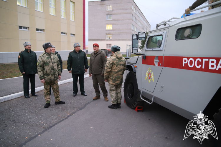 Пермский военный институт посетил Герой России начальник Саратовского военного ордена Жукова Краснознаменного института ВНГ РФ полковник Белоглазов Александр Михайлович