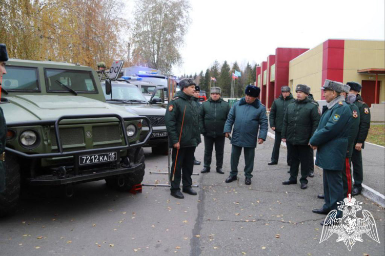 Делегация из Казахстана посетила Пермский военный институт Росгвардии