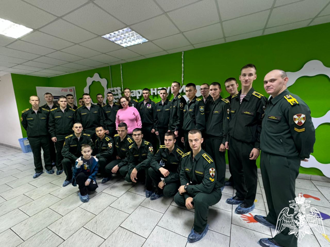 Курсанты факультета (кинологического) посетили Парк науки в Пермском государственном гуманитарно-педагогическом университете