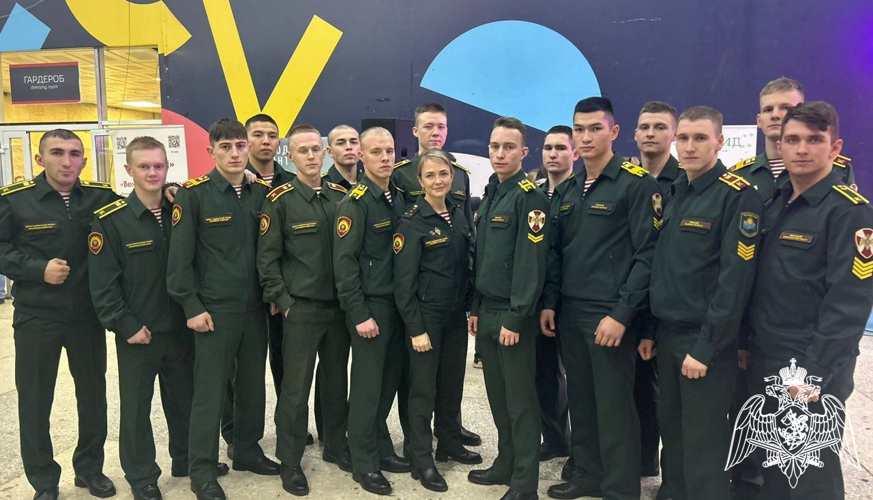 Военнослужащие Пермского военного института посетили турнир Волго-Урал Fight 7 по кулачным боям
