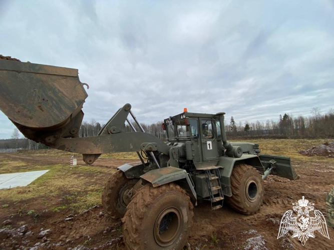 Курсанты Пермского военного института в ходе занятия совершенствовали навыки по дисциплине «Машины инженерного вооружения»
