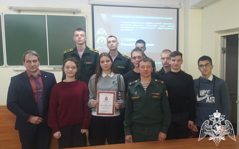 В Пермском военном институте проведена олимпиада «Военный институт на Гайве. Кузница кадров Росгвардии»