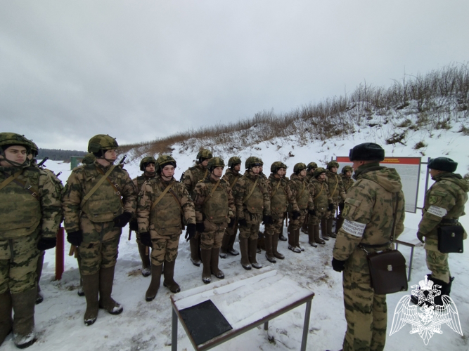 С курсантами Пермского военного института проведено практическое занятие