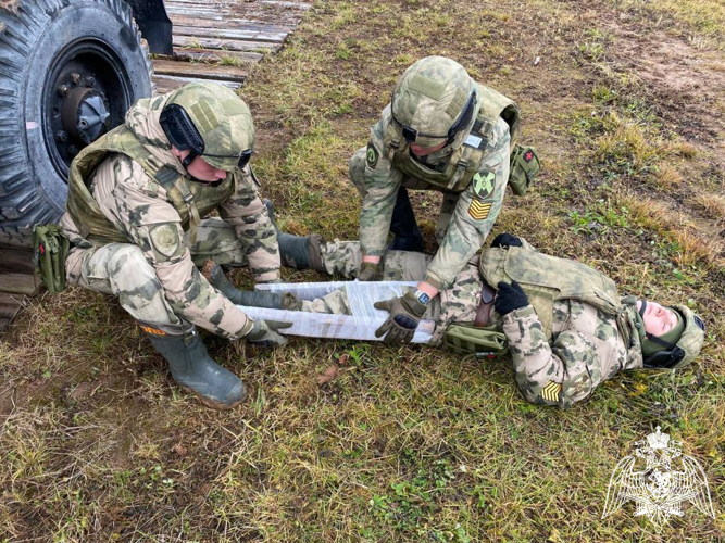 Курсанты Пермского военного института в ходе занятия совершенствовали навыки по дисциплине «Машины инженерного вооружения»