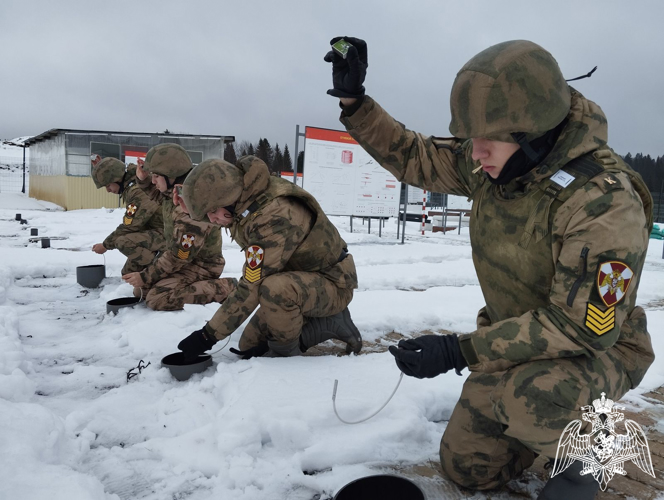 С курсантами Пермского военного института проведена учебная практика (в проведении взрывных работ)