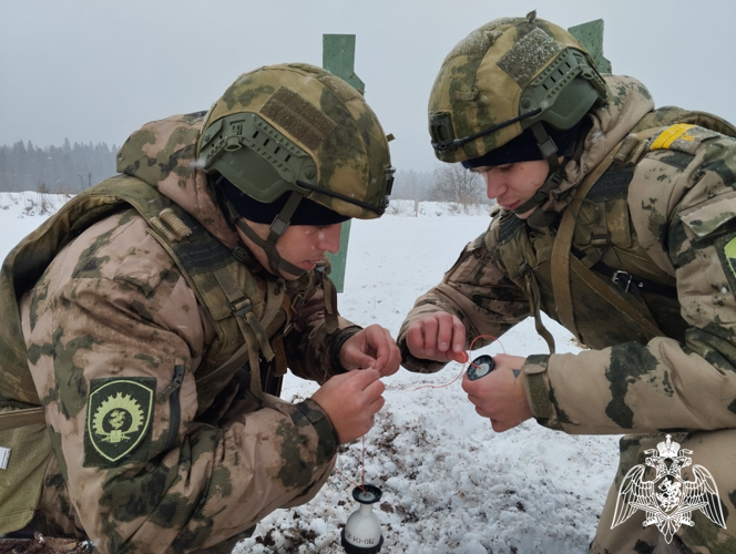 С курсантами Пермского военного института проведено практическое занятие