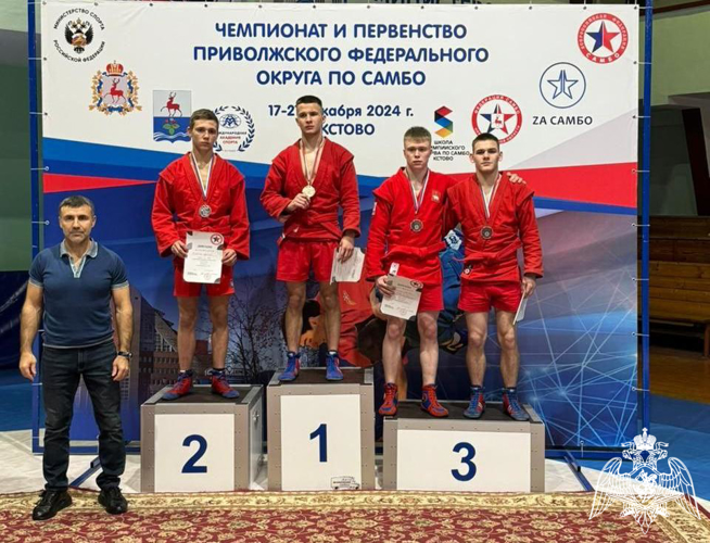 Военнослужащие Пермского военного института приняли участие в чемпионате Приволжского федерального округа по самбо