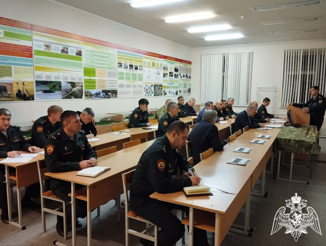 В Пермском военном институте проведено расширенное заседание кафедры инженерного обеспечения