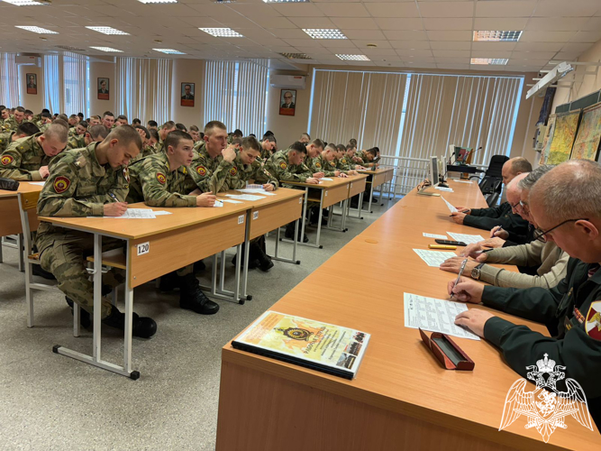 Военнослужащие Пермского военного института приняли участие в Международной акции «Тест по истории Великой Отечественной войны»
