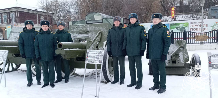 Курсанты 2 курса обучения факультета (ракетно-артиллерийского вооружения) посетили Музей пермской артиллерии