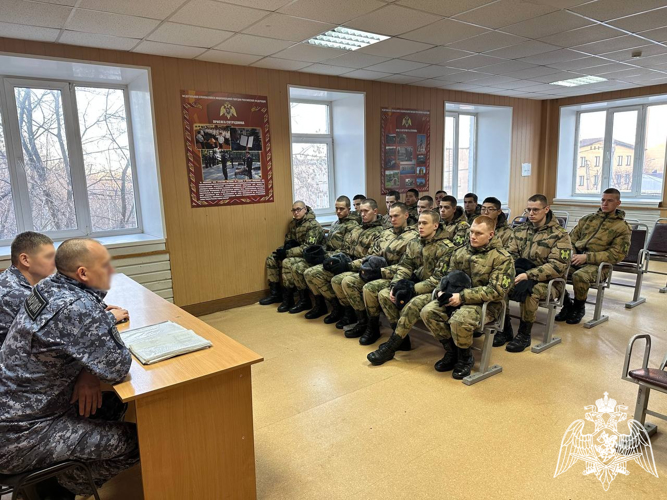 Курсанты факультета (связи) посетили подразделение Росгвардии территориального управления по Пермскому краю