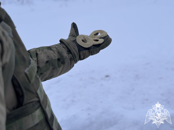 В военном институте проведено практическое занятие по теме «Уничтожение негодных и неразорвавшихся боеприпасов»