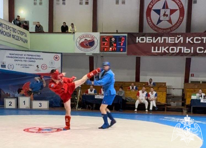 Военнослужащие Пермского военного института приняли участие в чемпионате Приволжского федерального округа по самбо