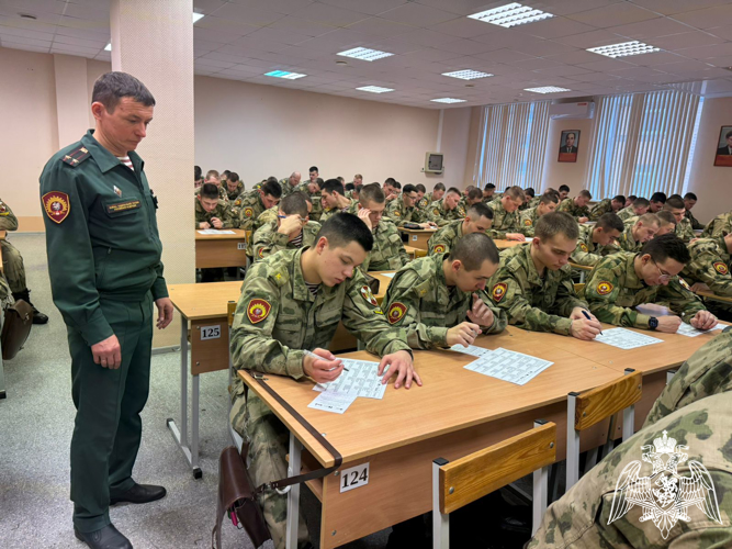Военнослужащие Пермского военного института приняли участие в Международной акции «Тест по истории Великой Отечественной войны»
