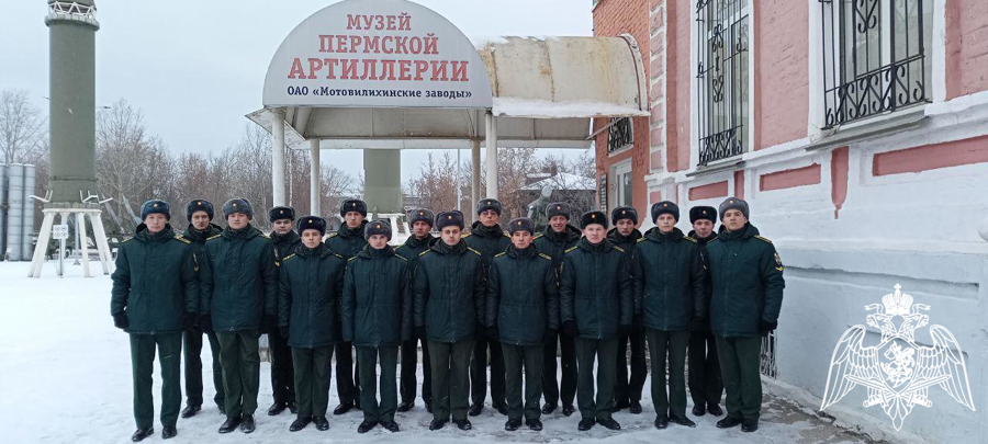 Курсанты 2 курса обучения факультета (ракетно-артиллерийского вооружения) посетили Музей пермской артиллерии