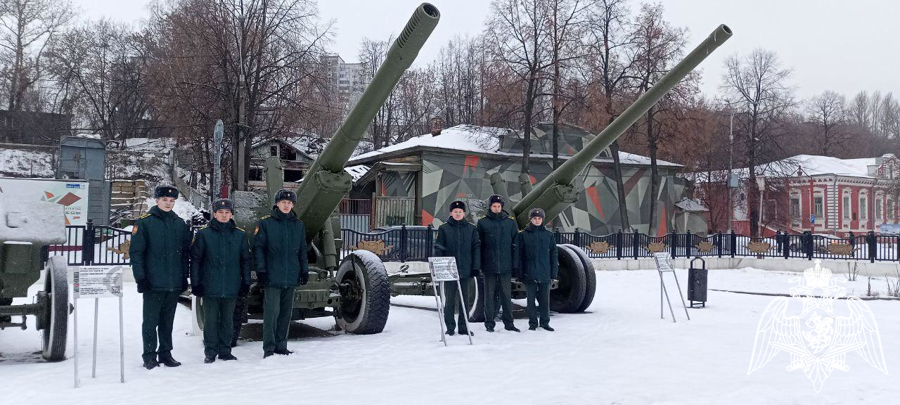 Курсанты 2 курса обучения факультета (ракетно-артиллерийского вооружения) посетили Музей пермской артиллерии