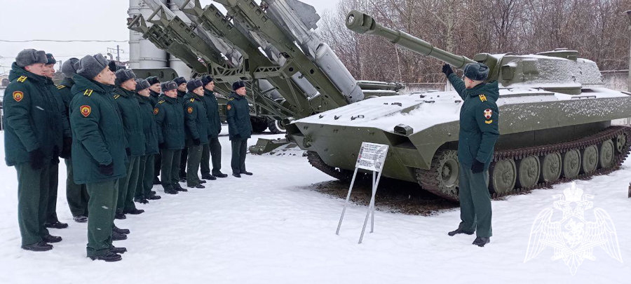 Курсанты 2 курса обучения факультета (ракетно-артиллерийского вооружения) посетили Музей пермской артиллерии
