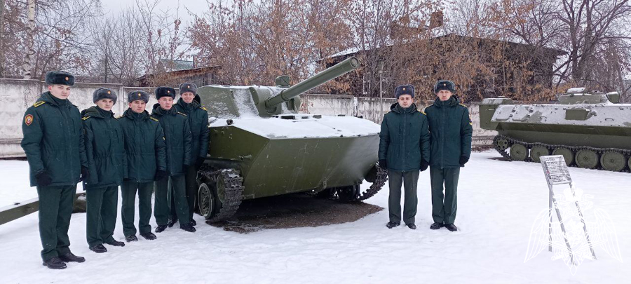 Курсанты 2 курса обучения факультета (ракетно-артиллерийского вооружения) посетили Музей пермской артиллерии