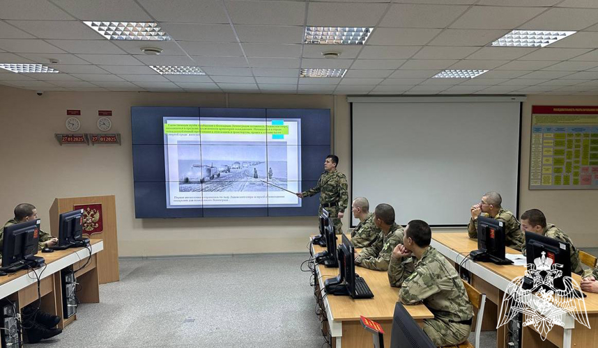 В военном институте проведен комплекс мероприятий, посвященный Дню воинской славы России: 27 января – День полного освобождения Ленинграда от фашистской блокады (1944 год)