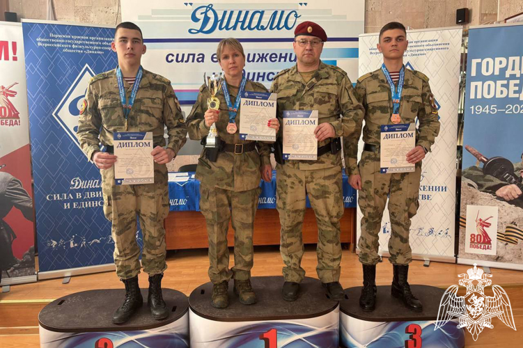 Военнослужащие Пермского военного института приняли участие в чемпионате ПКО ОГО ВФСО «Динамо» по стрельбе из боевого ручного стрелкового оружия