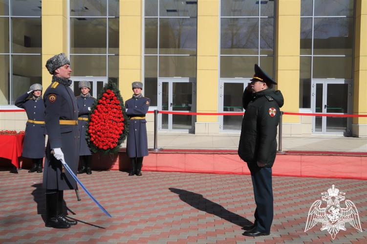 Для личного состава Пермского военного института проведен праздничный концерт, посвященный Дню войск национальной гвардии Российской Федерации