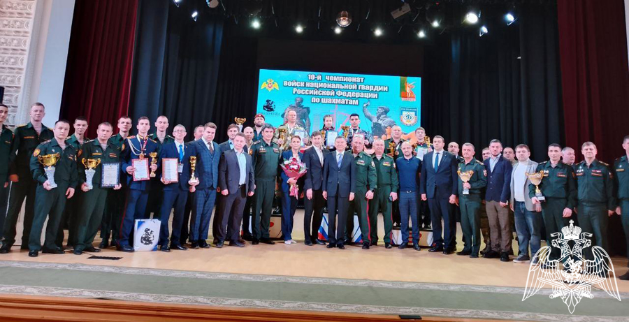 Военнослужащие Пермского военного института приняли участие в чемпионате войск национальной гвардии Российской Федерации по шахматам