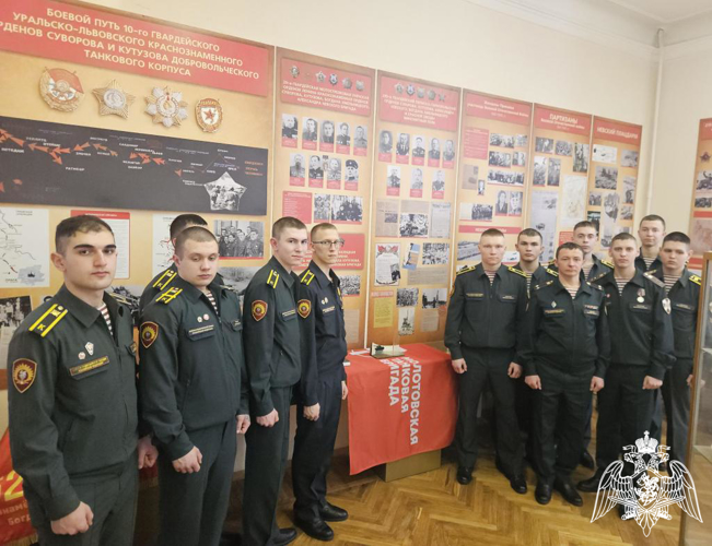 Курсанты и офицеры Пермского военного института приняли участие в конференции, посвященной 82-й годовщине создания Уральского добровольческого танкового корпуса