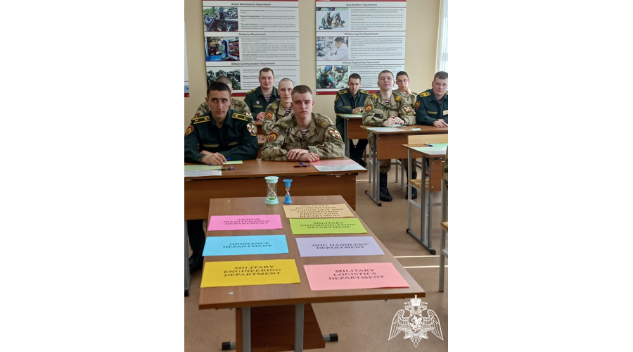 Олимпиада по английскому языку объединила курсантов первого курса Пермского военного института