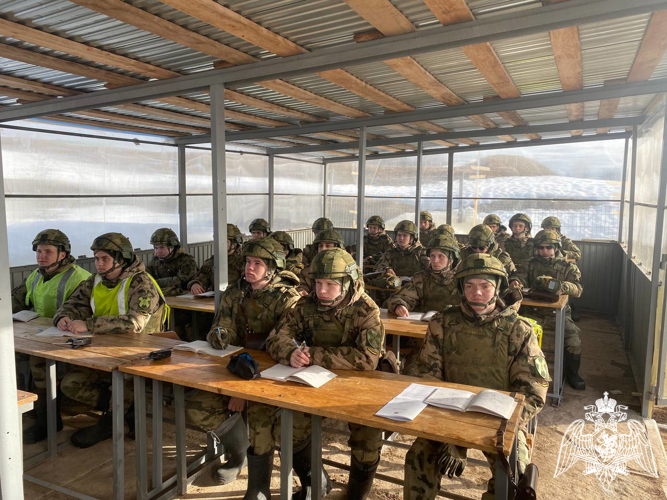 С курсантами Пермского военного института проведено лабораторное занятие