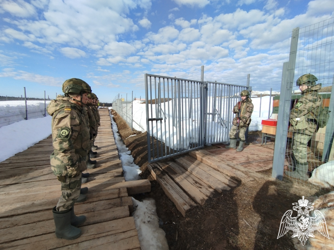 С курсантами Пермского военного института проведено лабораторное занятие