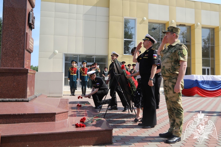 Пермский военный институт Росгвардии посетила делегация членов экипажа атомной подводной лодки «Пермь»