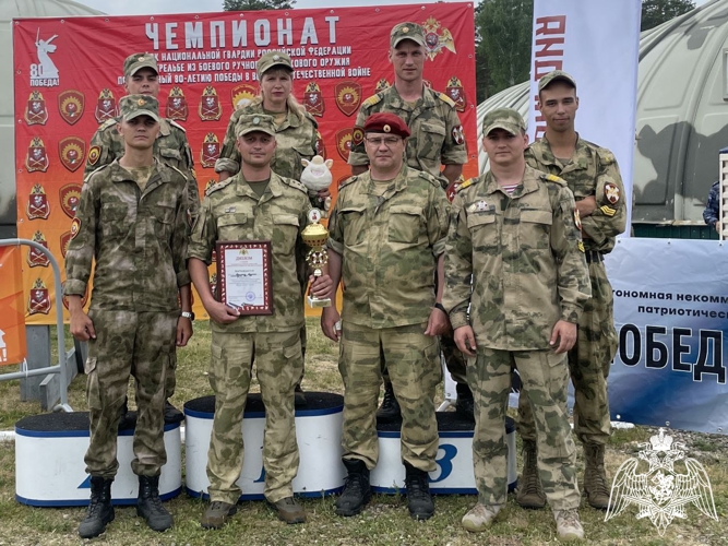 Военнослужащие Пермского военного института приняли участие в чемпионате войск национальной гвардии Российской Федерации по стрельбе из боевого ручного стрелкового оружия