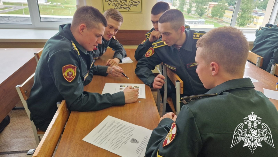 Проведение олимпиады по дисциплине «Философия» среди курсантов военного института