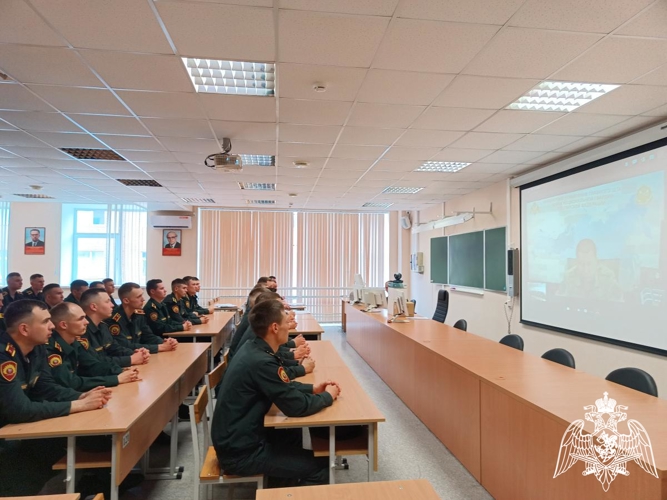 В Пермском военном институте состоялась видеоконференция с начальником инженерного управления Главного штаба войск национальной гвардии Российской Федерации