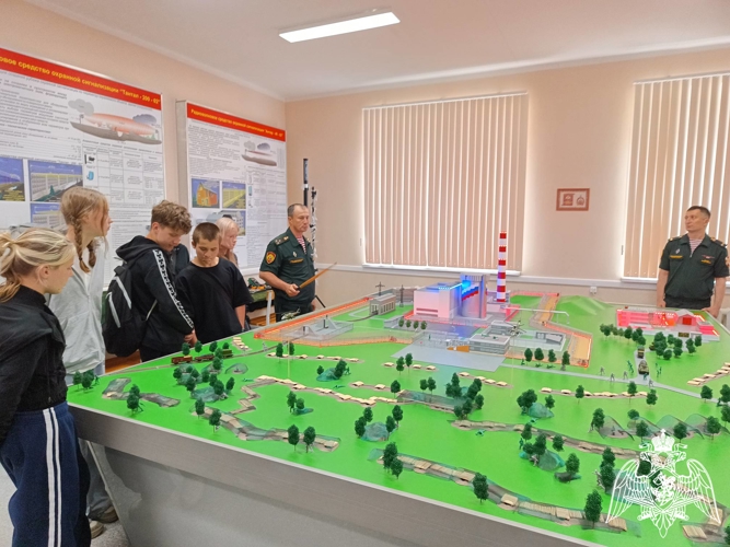 Учащиеся 101 школы города Перми посетили факультет инженерного обеспечения Пермского военного института