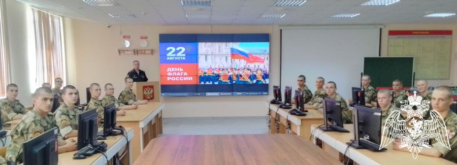 С курсантами военного института проведены мероприятия единого дня агитационно-пропагандистской работы