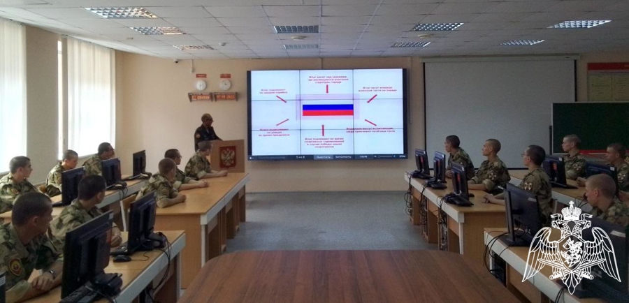 С курсантами военного института проведены мероприятия единого дня агитационно-пропагандистской работы