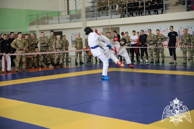 Военнослужащие Пермского военного института приняли участие в чемпионате по рукопашному бою