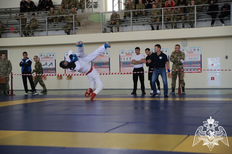 Военнослужащие Пермского военного института приняли участие в чемпионате по рукопашному бою