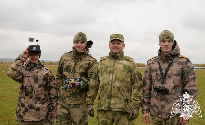 Команда Пермского военного института приняла участие в чемпионате Пермского края по гонкам дронов