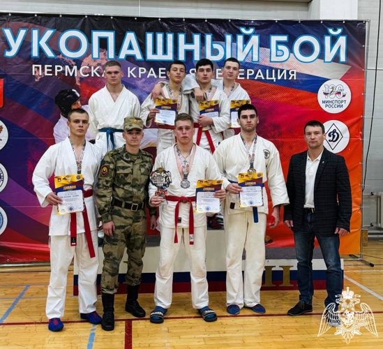 Военнослужащие Пермского военного института приняли участие в первенстве Пермского края по рукопашному бою
