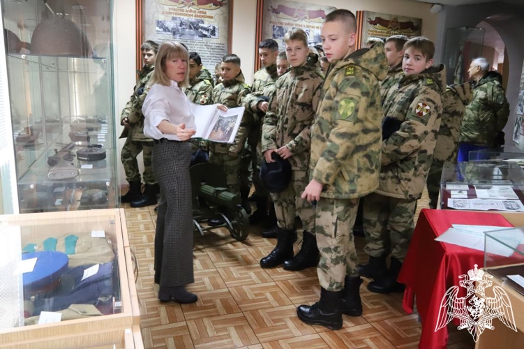 Пермский военный институт Росгвардии посетили кадеты Московского президентского кадетского училища имени М.А. Шолохова войск национальной гвардии Российской Федерации