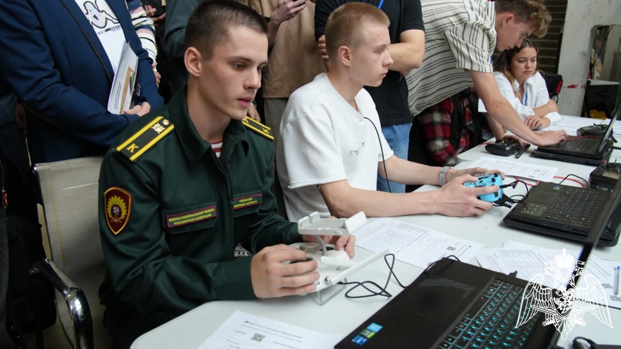 Команда Пермского военного института приняла участие в чемпионате Пермского края по гонкам дронов