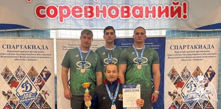 Военнослужащие Пермского военного института приняли участие в чемпионате ПКО ОГО ВФСО «Динамо» по настольному теннису