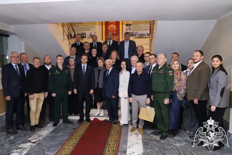 В Пермском военном институте Росгвардии состоялось заседание Клуба директоров предприятий Орджоникидзевского района города Перми