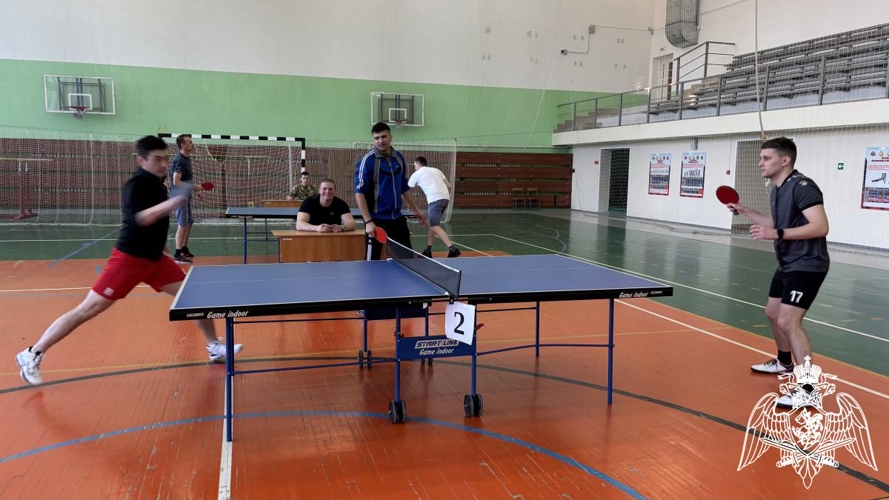 В Пермском военном институте прошел чемпионат по настольному теннису