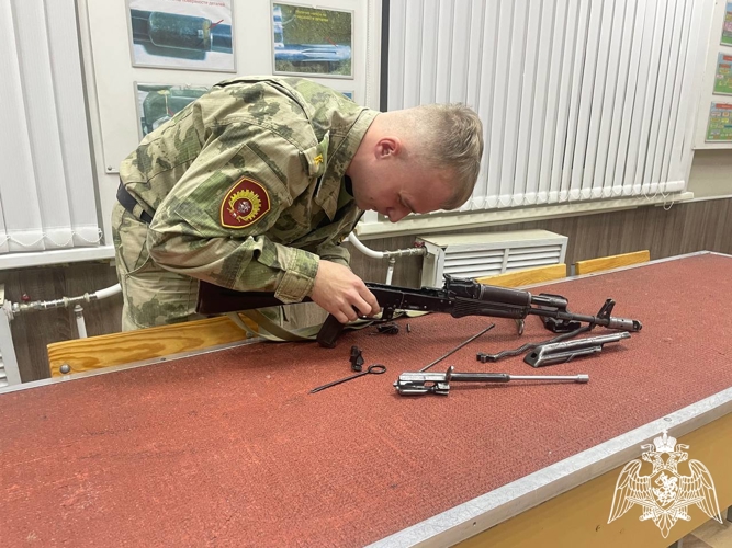 В Пермском военном институте проведен конкурс специалистов артиллерийско-технического обеспечения «Мастер-оружейник»