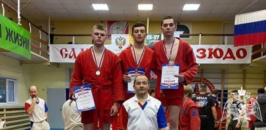 Военнослужащие Пермского военного института приняли участие в чемпионате Пермского края по боевому самбо