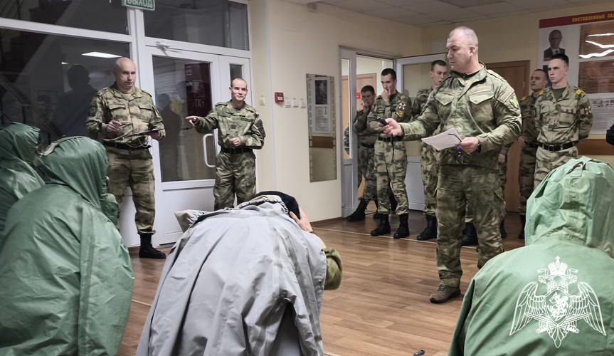 В Пермском военном институте прошла олимпиада, посвящённая 107-й годовщине образования войск радиационной, химической и биологической защиты