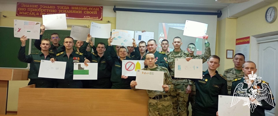 Военная семиотика в действии: курсанты Пермского военного института приняли участие в командных играх «Signs of War»